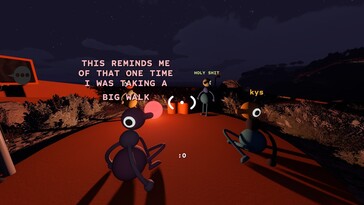 Photo : une capture d'écran du jeu Big Walk.