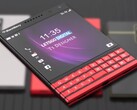 Le rendu conceptuel du BlackBerry Passport 2, créé par un fan, mélange la nostalgie avec un look actuel et élégant. (Image source : LetsGoDigital/Ts Designer - édité)