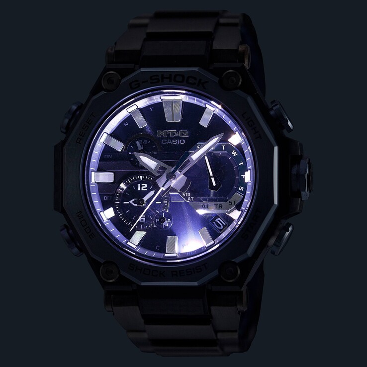 La montre Casio G-Shock MTG-B2000YBD-2A. (Source de l'image : Casio)