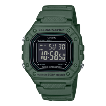 La montre Casio W-218H-3BV. (Source de l'image : Casio)