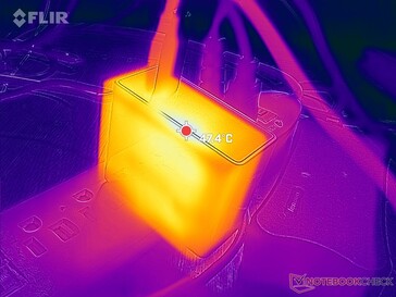 L'adaptateur secteur peut atteindre une température de 47 °C en cas de jeu prolongé