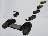 GameSir Hyperkin X5 Alteron modular mobile controller parts are shown (Image source : Overload PR with edits)