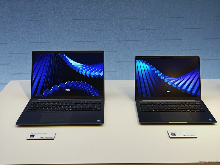 Nouvelles stations de travail Dell Pro Precision 5 14s et 16s plus fines.