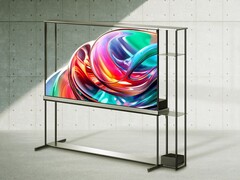 Le LG Signature OLED T peut passer du mode transparent au mode opaque. (Source de l'image : LG)