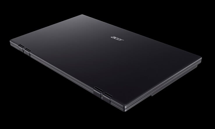 Vue fermée de l'Acer PD243Y E. (Source de l'image : Acer)