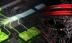 La prochaine génération de GPU d'AMD et de Nvidia devrait commencer à arriver vers la fin de 2022. (Image source : Nvidia/AMD - édité)