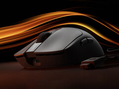 La Gaming Mouse 2 coûte environ 31 dollars en Chine. Sur la photo : la souris sans fil et son dongle.