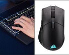 Clavier Corsair Skiff 100 Plus (à gauche) et souris Harpoon V2 (à droite).