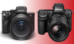 Le Nikon Z8 et le Sony A7R V sont tous deux des appareils photo sans miroir pleine résolution qui visent le même segment du marché. (Source de l&#039;image : Nikon / Sony - édité)