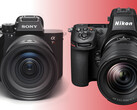 Le Nikon Z8 et le Sony A7R V sont tous deux des appareils photo sans miroir pleine résolution qui visent le même segment du marché. (Source de l'image : Nikon / Sony - édité)