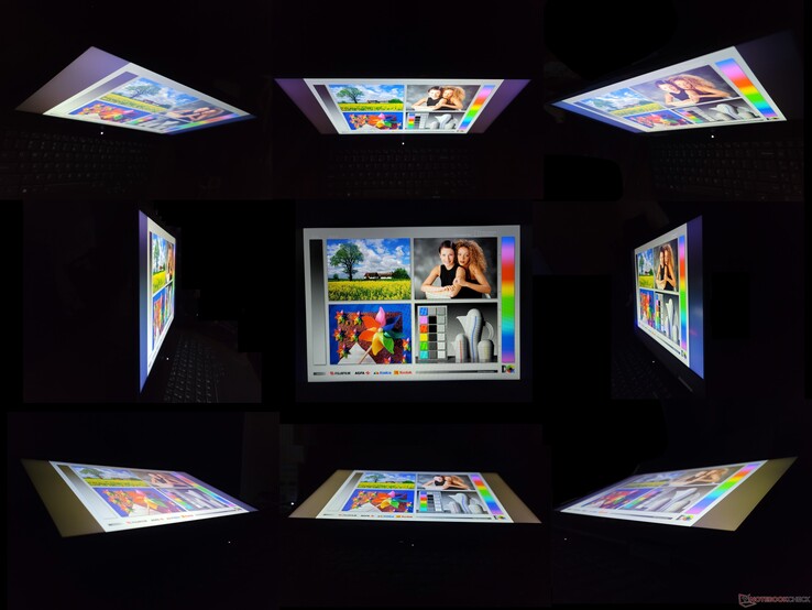 Angles de vision larges IPS. Les couleurs et le contraste ne se dégradent que sous des angles extrêmes