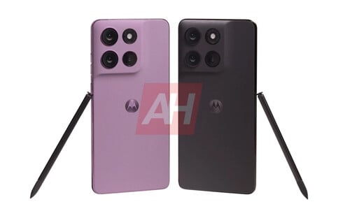Les deux couleurs présumées du Moto G Stylus 2026 (Image source : Android Headlines)