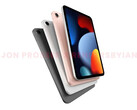 Un rendu de l'iPad Mini 6. (Source : FrontPageTech)