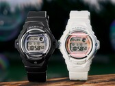 La Casio Baby-G BG-169GD-1 et la BG-169GD-7 (de gauche à droite)
