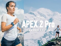 La smartwatch COROS APEX 2 Pro Chamonix Edition est arrivée. (Source de l'image : COROS)