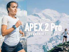 La smartwatch COROS APEX 2 Pro Chamonix Edition est arrivée. (Source de l&#039;image : COROS)