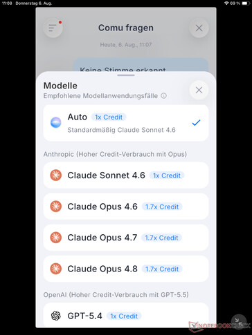 Si vous souhaitez traiter plus en détail les conversations enregistrées via une invite, vous pouvez sélectionner l’agent IA de votre choix.