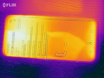 Carte thermique - Avant