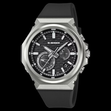 La GST-B1000-1A est dotée d'un bracelet en résine noir de type « Dia Land ».