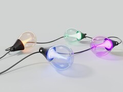 Les guirlandes lumineuses à ampoules transparentes pour l'extérieur de Govee ont été repérées sur Amazon UK. (Source : Govee)