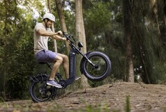 Le vélo électrique à pneus larges Kingbull Jumper Go est équipé d'un puissant moteur sans balai Bafang de 750 W (Source d'image : Kingbull)