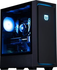 Le châssis MG-1 préfabriqué se distingue par ses capots avant magnétiques personnalisables (Image source : Maingear)