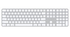 Le Magic Keyboard avec Touch ID est disponible avec et sans pavé numérique. (Image source : Apple)