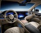 Mercedes a partagé le premier aperçu de l'intérieur du SUV EQS 2023. (Image source : Mercedes-Benz)
