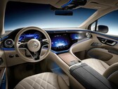 Mercedes a partagé le premier aperçu de l'intérieur du SUV EQS 2023. (Image source : Mercedes-Benz)