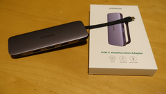 Le hub UGREEN USB C 9-en-1. (Source : Notebookcheck)