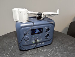 Parfait pour charger des drones sur la route