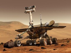 Image du rover Opportunity sur Mars (Source : NASA)