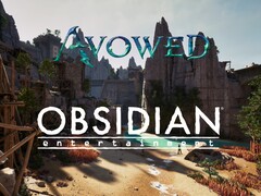 Affichage de la bannière d'Avowed et d'Obsidian Entertainment
