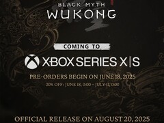 Black Myth : Wukong annonce la sortie de la Xbox Series X et Series S. (Source de l'image : Black Myth : Wukong sur X)