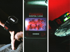 La nouvelle collaboration Pleasures x Casio G-Shock (photo) comporte de nombreux éléments de design qui font référence à Daft Punk. (Source de l'image : @pleasures sur Instagram)