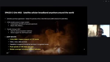 SpaceX prévoit un service téléphonique 5G avec des vitesses allant jusqu'à 150 Mbps par utilisateur.