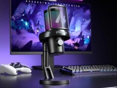 Le microphone sans fil DM40 Pro de Maono est disponible en noir (photo) et en blanc. (Source de l&#039;image : Maono)