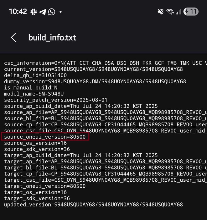 Une première analyse du firmware de Galaxy S26 Ultra confirme la présence de One UI 8.5