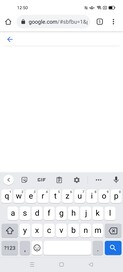 Oppo Find X3 Neo - clavier en mode portrait