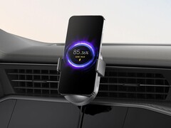 Xiaomi a lancé un nouveau chargeur de voiture sans fil de 50 W en Chine. (Source de l'image : Xiaomi)