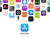 Logo de l'App Store avec des icônes d'applications populaires. Apple doit désormais justifier ses commissions sur les paiements effectués en dehors de la boutique.