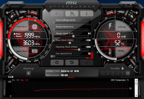 MSI Afterburner (overclocking)