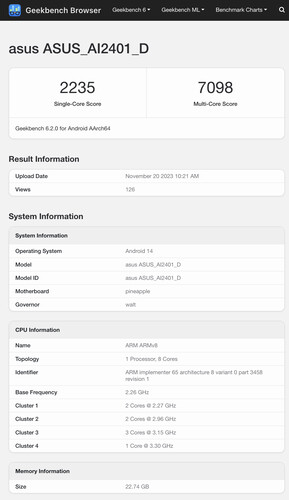 (Source : Geekbench)