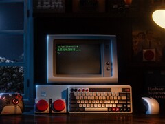 Le 8BitDo Retro 68 Keyboard - NES 40th Limited Edition est un clavier entièrement métallique doté de 68 touches. (Source de l'image : 8BitDo)