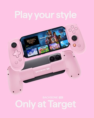 Le Backbone Pro Pink Edition a le même prix que l'édition standard annoncée en mars 2025. (Source de l'image : Backbone)