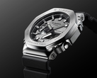 Gros plan sur le cadran de la Casio G-Shock x Mandalorian collab.