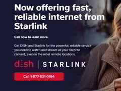 DISH commence à proposer l'Internet par satellite Starlink. (Source de l'image : DISH)