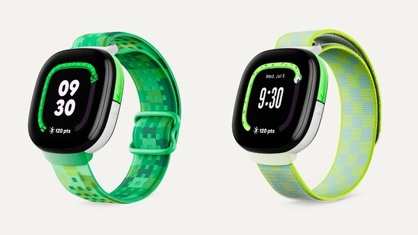 Bandes Fitbit Ace LTE Minecraft et Space Bacon. (Source de l'image : Google)