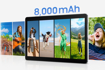 La Samsung Galaxy Tab S10 Lite est dotée d'une batterie de 8 000 mAh (Source : Samsung)