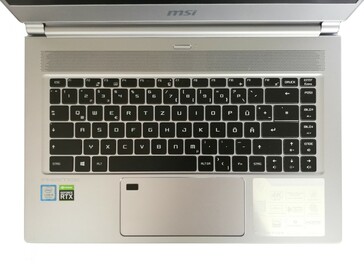 MSI P65 Creator 9SF - Clavier.